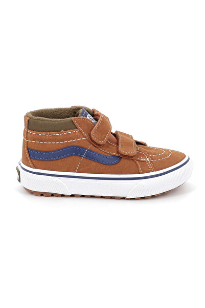 Vans Παιδικό Μποτάκι Casual για Αγόρι Mte Sk8 Mid Reissue Χρώματος Καφέ VN000...