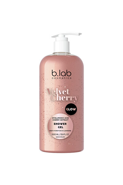 BLAB - Gel de dus hidratant cu cirese, 1000ml