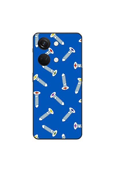 OEM Husa compatibila cu OnePlus Nord 3 Silicon Gel Tpu Model Screws Pattern