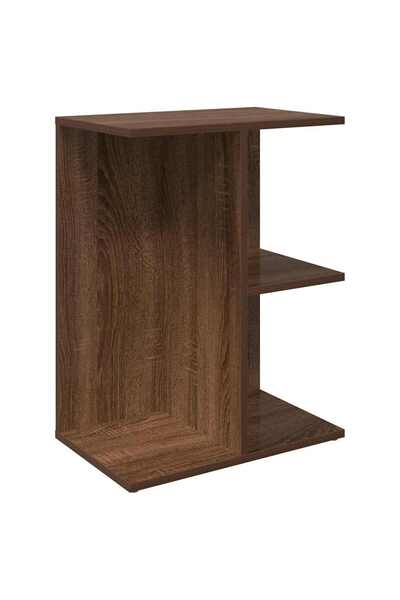 vidaxl Noptiera Stejar maro 46,5x29x61 cm Lemn prelucrat