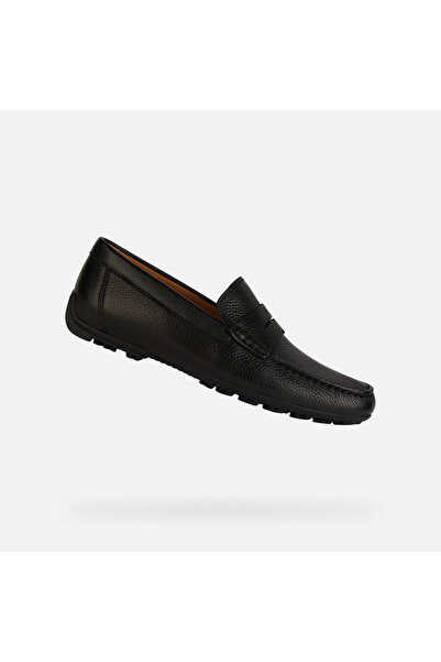 Geox Mocasini negri pentru bărbați Kosmopolis + Grip