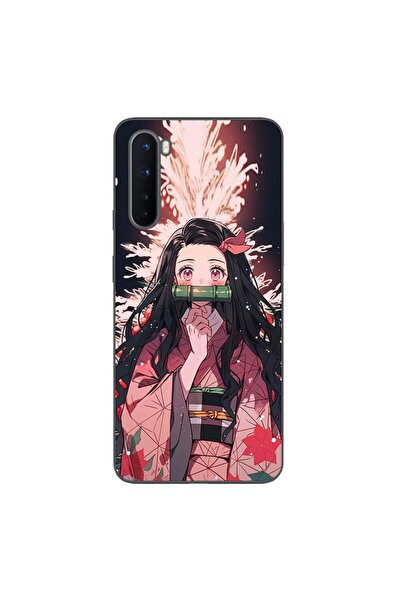 OEM Husa compatibila cu OnePlus Nord Silicon Gel Tpu Model Demon Slayer Nezuko