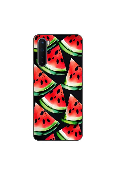 OEM Husa compatibila cu OnePlus Nord Silicon Gel Tpu Model Watermelon Slices