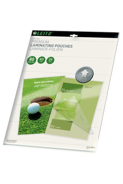Leitz FOLIE A3 80 MICRONI 25/TOP UDT
