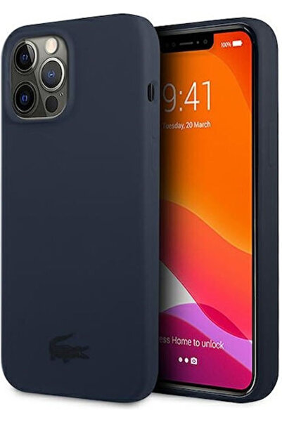 Lacoste Θήκη Πλάτης Σιλικόνης Ναυτικό Μπλε (iPhone 13 Pro Max) Κωδικός: LCHCP...