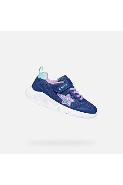 Geox Modré pantofi sport pentru fete Sprintye