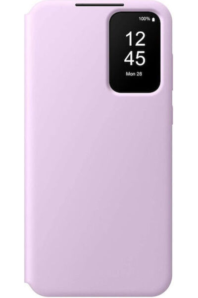 Samsung Θήκη Πορτοφόλι S View από Συνθετικό Δέρμα / Πλαστικό Λεβάντα (Galaxy ...