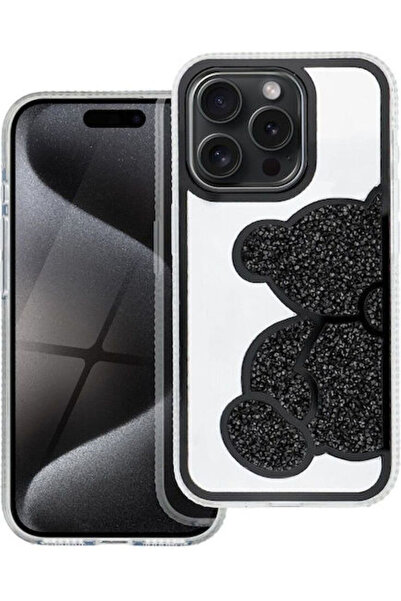 OEM Πίσω Κάλυμμα Πλαστικό / Σιλικόνης Μαύρο (iPhone 17)