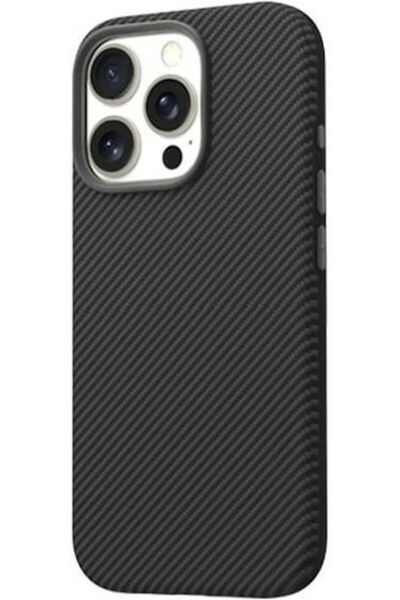 Araree Pellis Carbon Πίσω Κάλυμμα Μεταλλικό Μαύρο (iPhone 16 Pro)
