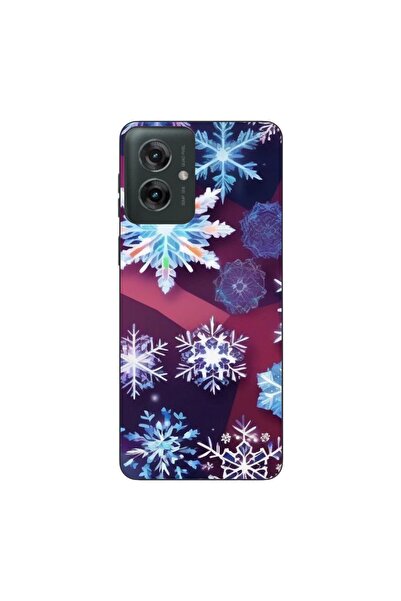 OEM Husa compatibila cu Motorola Moto G55 Silicon Gel Tpu Model Fulgi de Gheata