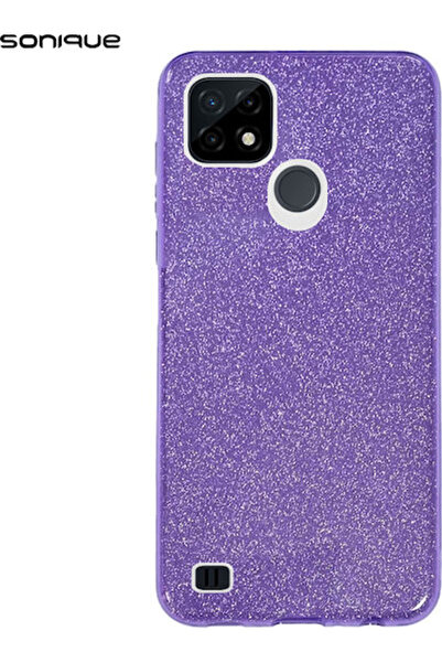 Other Σονίκ Λαμπερή Πίσω Θήκη Σιλικόνης Μωβ (Realme C21)