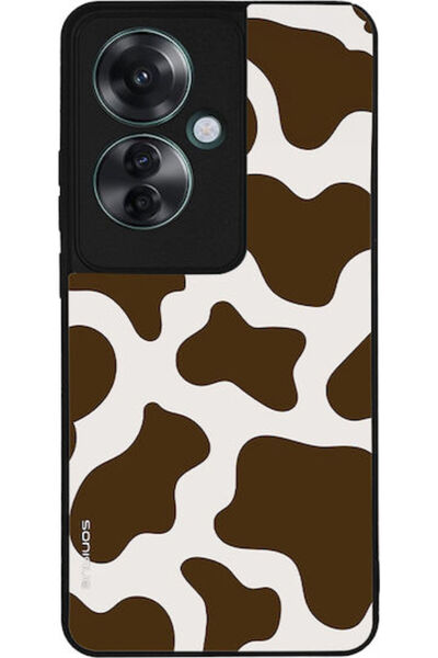 Other Θήκη Σειράς Animal Print Sonique για Oppo Reno11 F 5G Αγελάδα 02