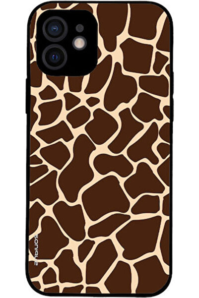 Other Sonique Θήκη Σειράς Animal Print για Apple iPhone 12 Καμηλοπάρδαλη 01