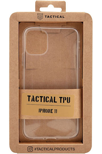 Tactical Πίσω Κάλυμμα Σιλικόνης Διαφανές (iPhone 11)