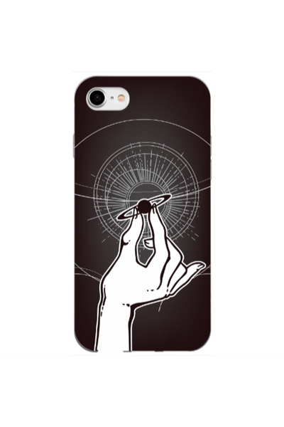 Other Apple iPhone SE 2020 The planet in my hand Transparent Silicone TPU Θήκη