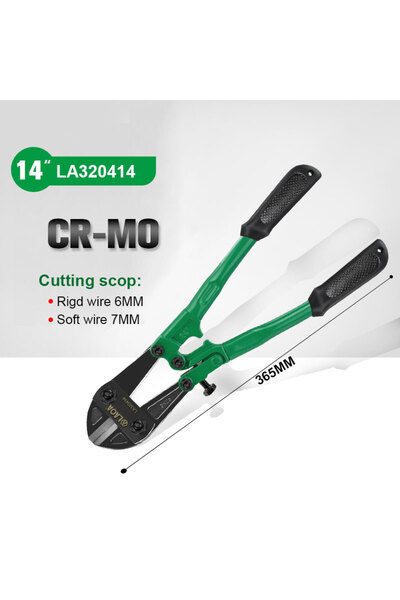 Choice1 14 inch LA320414 LAOA 12 Inch 14 Inch Bolt Cutter Heavy Duty Rebar Cu...