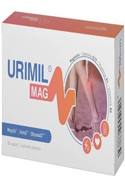 Urimil Mag Supliment Alimentar, 30 Capsule