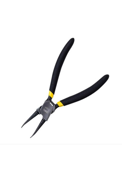 Deli Precision Long Nose Pliers 7 Inch Black DL0341