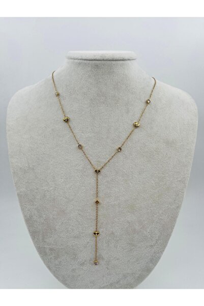 Bozhi Necklace Steel Gold Daily Elegance