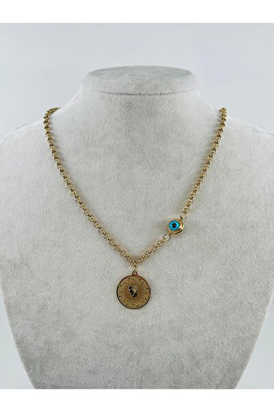 Bozhi Necklace Steel Gold Special Gift