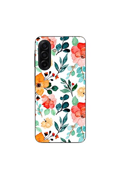 OEM Husa compatibila cu Samsung Galaxy A17 Silicon Gel Tpu Model Painted Flowers