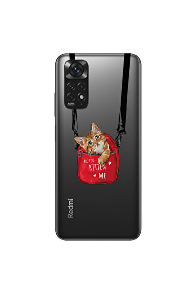 Other Xiaomi Redmi Note 11S NFC Are you kitten Transparent Silicone TPU Θήκη
