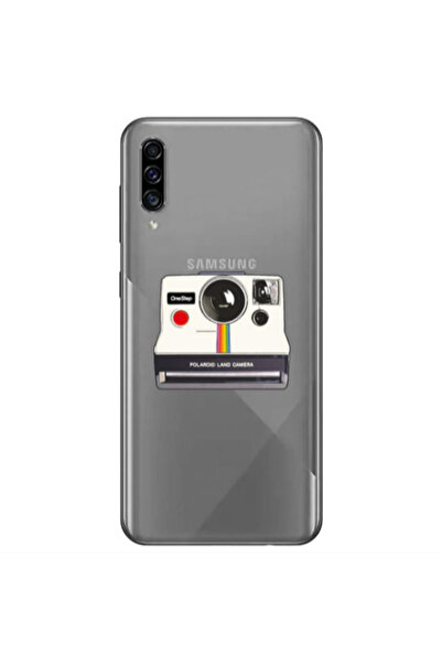 Other Samsung A30S Polaroid land camera Transparent Silicone TPU Θήκη