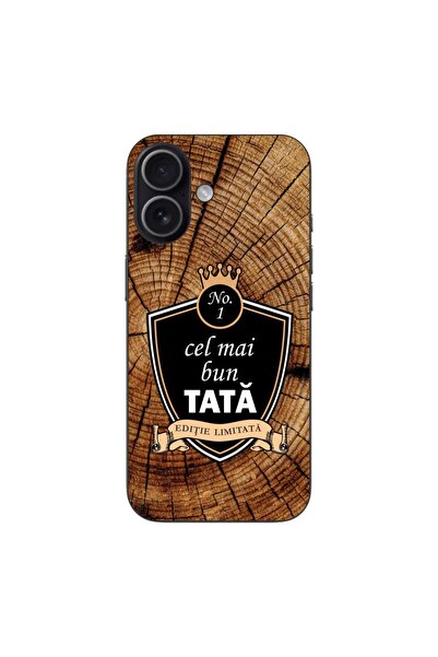 OEM Husa compatibila cu Apple iPhone 17 Silicon Gel Tpu Model Cel Mai Bun Tata