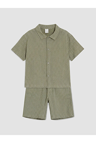 LC Waikiki Striped Baby Boy Shorts Set for Style Seekers from Uzg Store