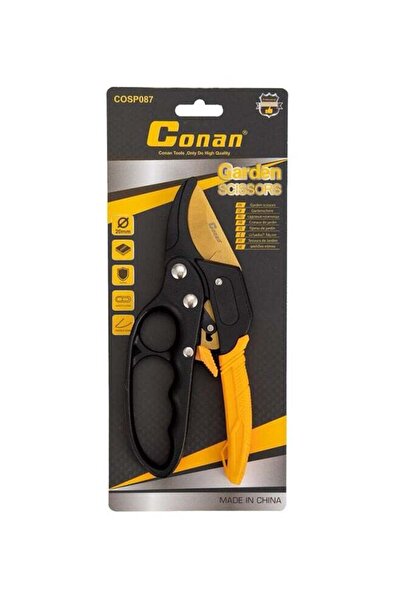 CONAN مقص حدائق كونان 8 بوصة احترافي لقص الأغصان والأشجار