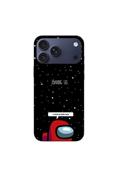 OEM Husa compatibila cu Apple iPhone 17 Pro Max Silicon Gel Tpu Model Among Us