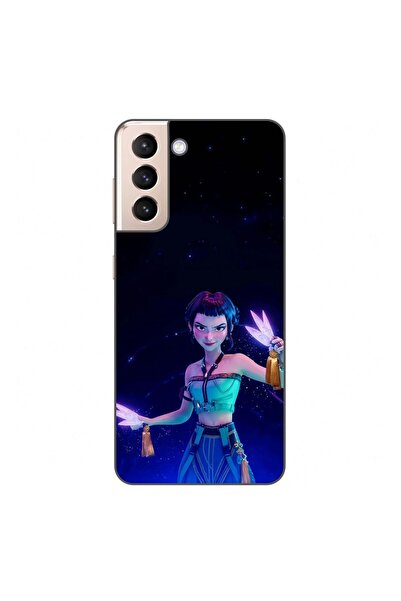 OEM Husa compatibila cu Samsung Galaxy S21+ Plus Silicon Gel Tpu Model KPop D...