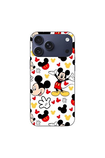 OEM Husa compatibila cu Apple iPhone 17 Pro Max Silicon Gel Tpu Model Mickey ...