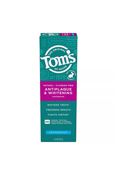 tom's of maine Pastă de dinți, Tom's of Maine, Anti-placă și Albire, Aromă de...