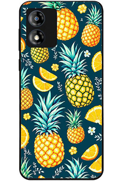 Other Θήκη Sonique Σειρά Φρούτων για Motorola Moto E13 4G - Ανανάς