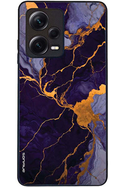 Other Θήκη Sonique Σειράς Marble για Xiaomi Redmi Note 12 Pro Plus Μωβ