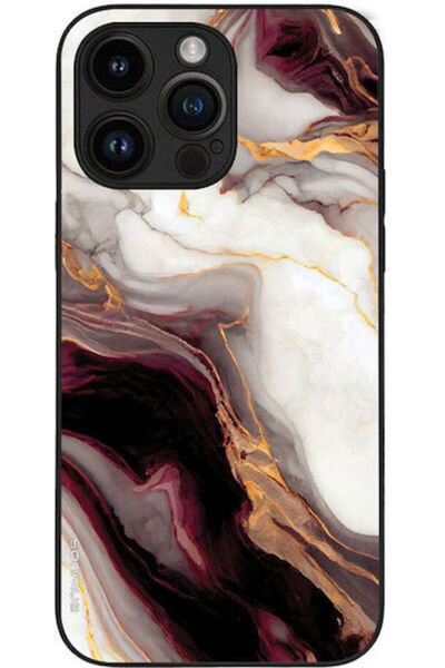 Other Sonique Μαρμάρινη Θήκη για Apple iPhone 14 Pro Max Μπορντό