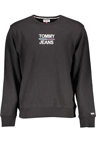 Tommy Hilfiger Ανδρικό Φούτερ DM0DM10910-BDS Μαύρο - 2XL