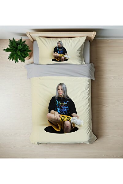 hediyechy Husă de pilotă cadou cu tematică Billie Eilish, imprimată 3D, set d...
