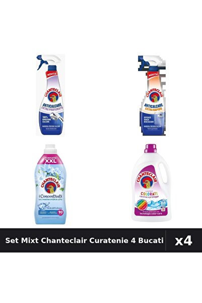 Chanteclair Set 4 Degresant și Detergent - 625ml, 1575ml, 1800ml - Curatenie ...