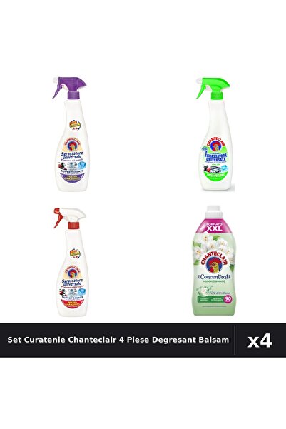 Chanteclair Set 4 Degresant Universal 600ml + Balsam Rufe 1800ml - Lamaie, Ma...