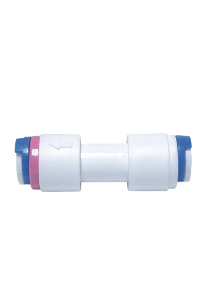 Beta Shoes Ρακόρ Πλαστικό Ίσιο (Ένωση) Aντεπίστροφο 1/4''σωλ.-1/4''σωλ. Κουμπ...
