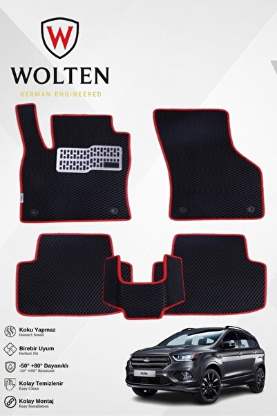 w wolten german engineered KUGA 2-FORD-(2013-2019) İÇİN EVA İÇ PASPAS TAKIMI ...