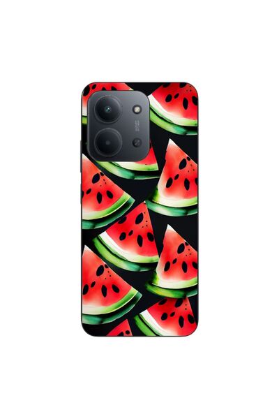 OEM Θήκη συμβατή με Xiaomi Redmi 15C Σιλικόνης Gel TPU με σχέδιο Φέτες Καρπου...
