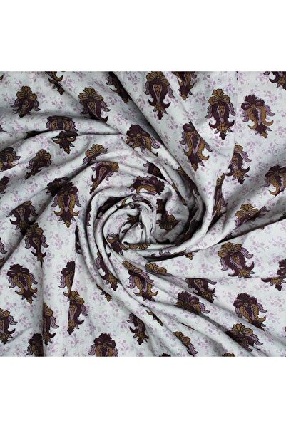 Weswadesi Reversible baby Dohar – Brown and Light Purple print