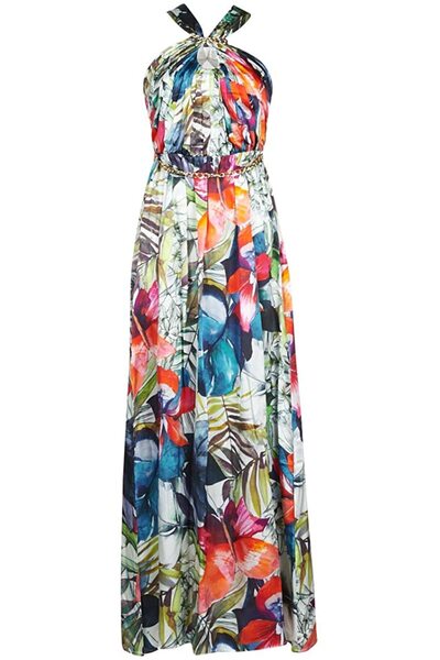GUESS MARCİANO Φόρεμα 0GG73Z9239Z-P78F Floral - 40