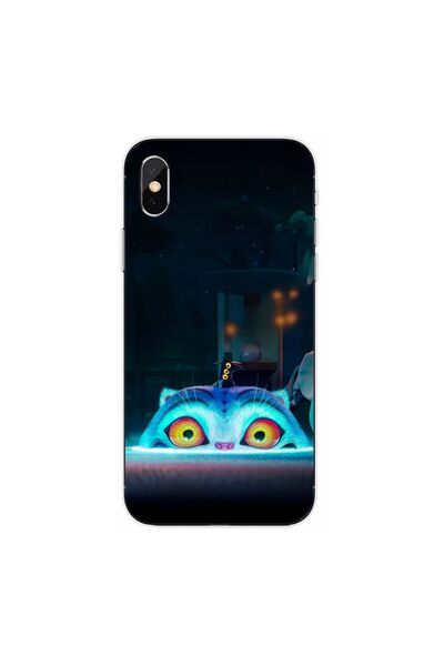 OEM Husa compatibila cu Apple iPhone X Silicon Gel Tpu Model KPop Demon Hunte...