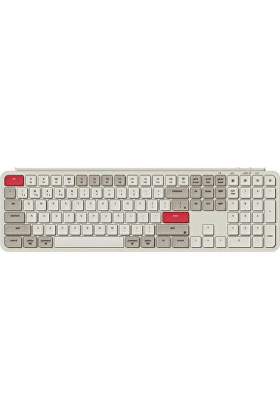Keychron B6 Pro B6P-K13 Ασύρματο πληκτρολόγιο Bluetooth Μόνο Αγγλικό US Ρετρό...