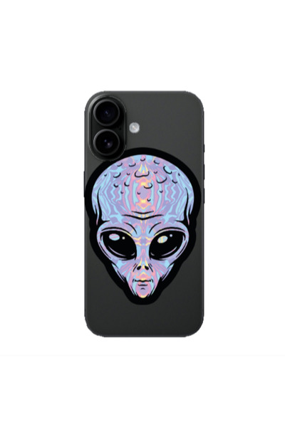 Other Apple Iphone 16 plus Alien Transparent Silicone TPU Θήκη