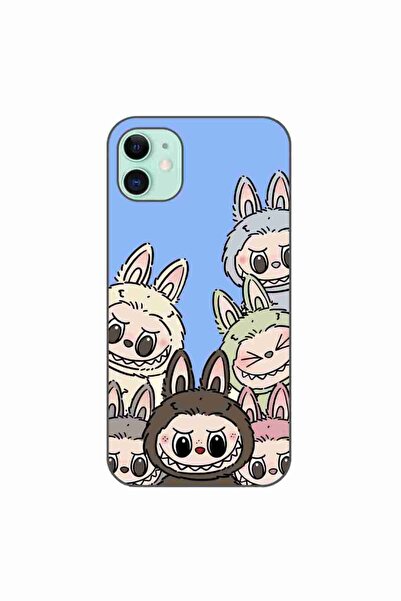 OEM Husa compatibila cu Apple iPhone 11 Silicon Gel Tpu Model Labubu Pattern ...